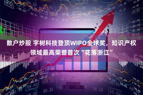 散户炒股 宇树科技登顶WIPO全球奖，知识产权领域最高荣誉首次“花落浙江”